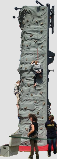 Hard Rock Climbing Wall - Safe, Mobile Challenge for All Ages